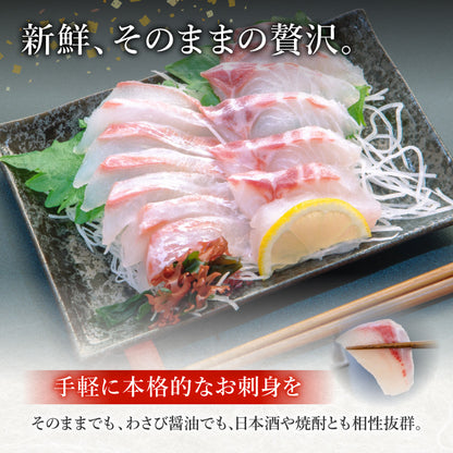 父の日 ギフト 海鮮 ぶり たい しゃぶしゃぶ セット 3パック計／420g (3〜4人前) 3種食べ比べ 刺身 お取り寄せ 贈り物 美鮮の鰤 美鮮の鯛 みかん愛たい スライス 冷凍便 【No.46】